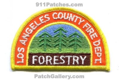 Los Angeles County Fire Department Forestry Patch (California)
Scan By: PatchGallery.com
Keywords: co. of dept. lacofd l.a.co.f.d. wildfire wildland