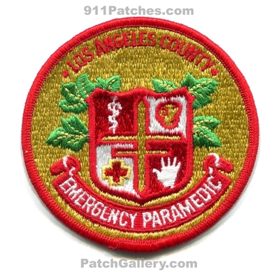 Los Angeles County Emergency Paramedic EMS Patch (California)
Scan By: PatchGallery.com
Keywords: LACo L.A.Co. Emergency Medical Services E.M.S. Ambulance