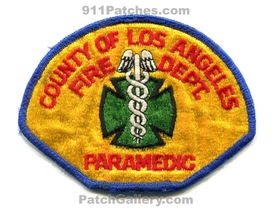 Los Angeles County Fire Department Paramedic Patch (California)
Scan By: PatchGallery.com
Keywords: co. of dept. lacofd l.a.co.f.d. ems ambulance