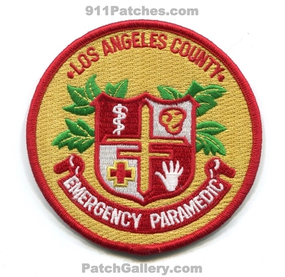 Los Angeles County Emergency Paramedic EMS Patch (California)
Scan By: PatchGallery.com
Keywords: LACo L.A.Co. Ambulance
