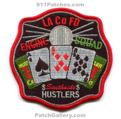 Los Angeles County Fire Department Station 58 Patch (California)
Scan By: PatchGallery.com
Keywords: co. of dept. lacofd l.a.co.f.d. engine squad company southside hustlers