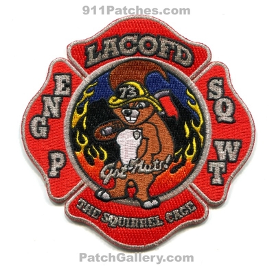 Los Angeles County Fire Department Station 73 Patch (California)
Scan By: PatchGallery.com
Keywords: co. of dept. lacofd l.a.co.f.d. engine patrol squad water tender company got nuts the squirrel cage wt