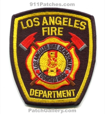 Los Angeles Fire Department Patch (California)
Scan By: PatchGallery.com
Keywords: city dept. lafd l.a.f.d. founded 1886