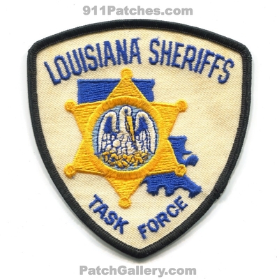 Louisiana Sheriffs Task Force Patch (Louisiana)
Scan By: PatchGallery.com
Keywords: county co. department dept. office