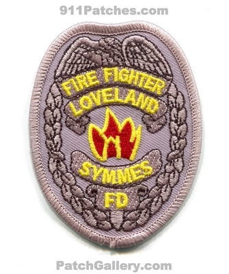 Loveland Symmes Fire Department Firefighter Patch (Ohio)
Scan By: PatchGallery.com
Keywords: dept.