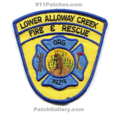 Lower Alloway Creek Fire and Rescue Department Patch (New Jersey)
Scan By: PatchGallery.com
Keywords: & dept. org. 1924