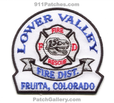Lower Valley Fire District Patch (Colorado)
[b]Scan From: Our Collection[/b]
Keywords: dist. department dept. rescue fruita