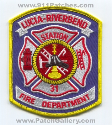 Lucia-Riverbend Fire Department Station 31 Patch (North Carolina)
Scan By: PatchGallery.com
Keywords: dept.