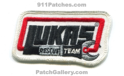 Lukas Rescue Team Patch (Germany)
Scan By: PatchGallery.com
Keywords: extrication tools jaws of life fire