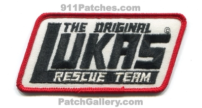 Lukas Rescue Team Patch (Germany)
Scan By: PatchGallery.com
Keywords: extrication tools jaws of life fire the original