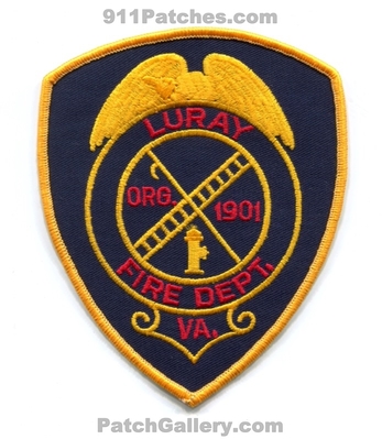 Luray Fire Department Patch (Virginia)
Scan By: PatchGallery.com
Keywords: dept. org. 1901