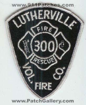 Lutherville Volunteer Fire Company 300 (Maryland)
Thanks to Mark C Barilovich for this scan.
Keywords: rescue vol. co.