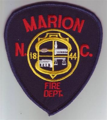 Marion Fire Dept (North Carolina)
Thanks to Dave Slade for this scan.
Keywords: department