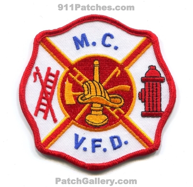 MCVFD Volunteer Fire Department Patch (UNKNOWN STATE)
Scan By: PatchGallery.com
Keywords: m.c.v.f.d. vol. dept.