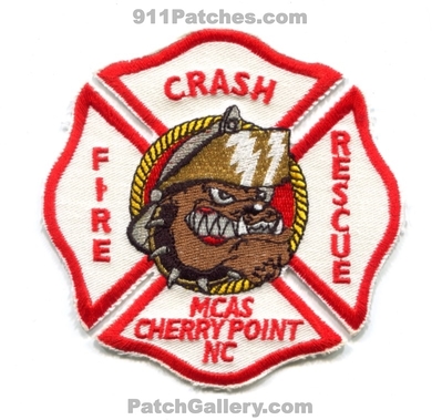 Marine Corps Air Station MCAS Cherry Point Fire Department Crash Rescue Patch (North Carolina)
Scan By: PatchGallery.com
Keywords: dept. cfr arff aircraft airport firefighter firefighting