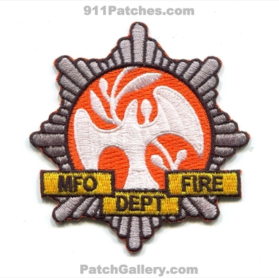 MFO Fire Department Patch (UNKNOWN STATE)
Scan By: PatchGallery.com
Keywords: dept.