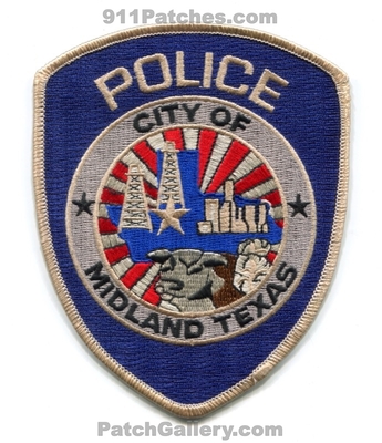 Midland Police Department Patch (Texas)
Scan By: PatchGallery.com
Keywords: city of dept.