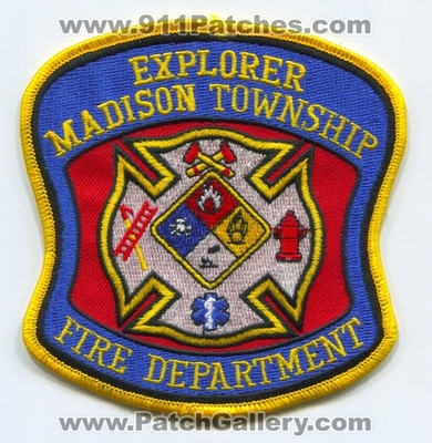 Madison Township Fire Department Patch (Michigan)
Scan By: PatchGallery.com
Keywords: twp. dept.
