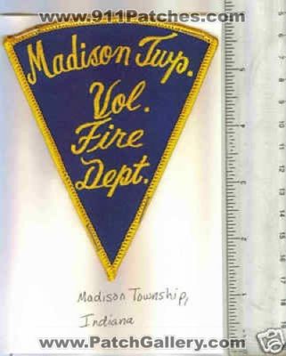 Madison Township Volunteer Fire Department (Indiana)
Thanks to Mark C Barilovich for this scan.
Keywords: twp. vol. dept.