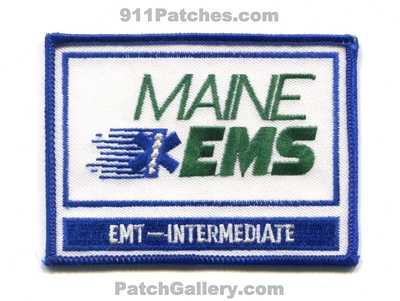 Maine State Emergency Medical Services EMS EMT Intermediate Patch (Maine)
Scan By: PatchGallery.com
Keywords: technician