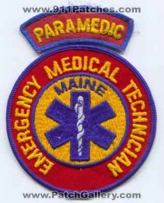 Maine State EMT Paramedic (Maine)
Scan By: PatchGallery.com
Keywords: ems certified emergency medical technician
