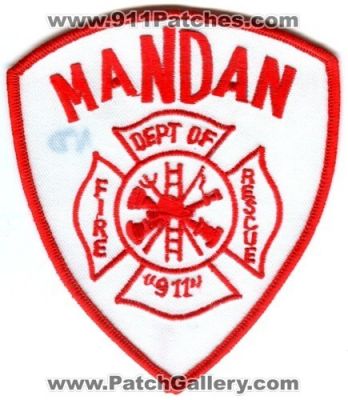 Mandan Department of Fire Rescue (North Dakota)
Scan By: PatchGallery.com
Keywords: dept. 911