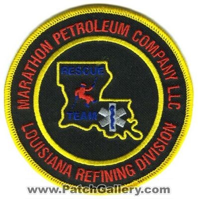 Marathon Petroleum Company LLC Rescue Team Patch (Louisiana)
[b]Scan From: Our Collection[/b]
Keywords: refining division
