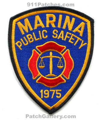 Marina Department of Public Safety DPS Fire Patch (California)
Scan By: PatchGallery.com
Keywords: dept. d.p.s. 1975