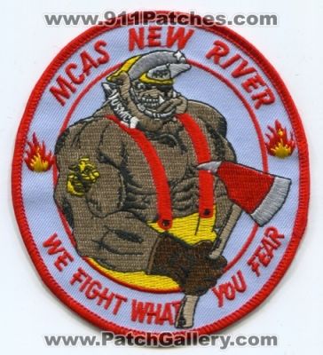 Marine Corps Air Station New River Fire Department (North Carolina)
Scan By: PatchGallery.com
Keywords: dept. mcas usmc military we fight what you fear