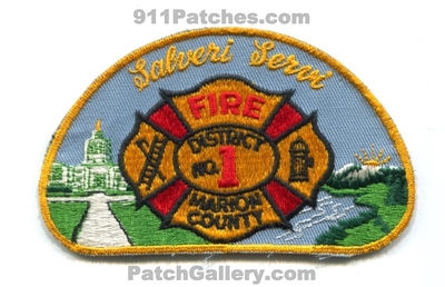 Marion County Fire District Number 1 Patch (Oregon)
Scan By: PatchGallery.com
Keywords: co. dist. no. #1 department dept.