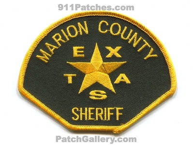 Marion County Sheriffs Department Patch (Texas)
Scan By: PatchGallery.com
Keywords: co. dept. office