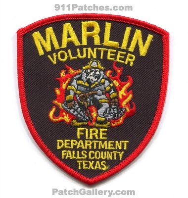 Marlin Volunteer Fire Department Falls County Patch (Texas)
Scan By: PatchGallery.com
Keywords: vol. dept. co.