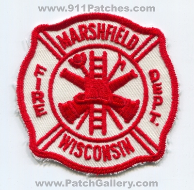 Marshfield Fire Department Patch (Wisconsin)
Scan By: PatchGallery.com
Keywords: dept.