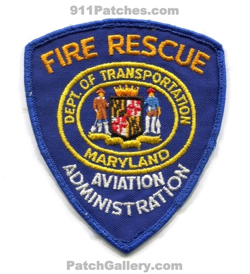 Maryland Aviation Administration Fire Rescue Department DOT Patch (Maryland)
Scan By: PatchGallery.com
Keywords: dept. of transportation