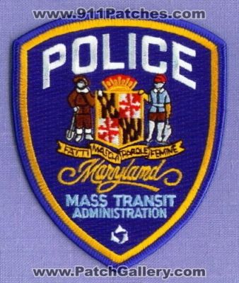 Maryland Mass Transit Adminstration Police Department (Maryland)
Thanks to apdsgt for this scan.
Keywords: dept.