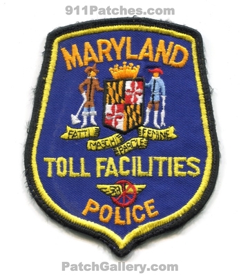 Maryland Toll Facilities Police Department Patch (Maryland)
Scan By: PatchGallery.com
Keywords: state dept.