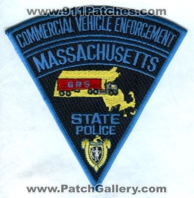 Massachusetts State Police Commercial Vehicle Enforcement (Massachusetts)
Scan By: PatchGallery.com
