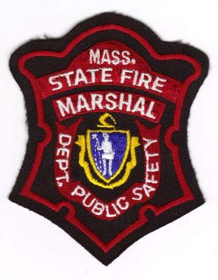 Massachusetts State Fire Marshal
Thanks to Michael J Barnes for this scan.
Keywords: department dept of public safety dps