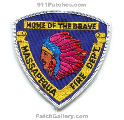 Massapequa Fire Department Patch (New York)
Scan By: PatchGallery.com
Keywords: dept. home of the brave