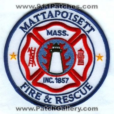 Mattapoisett Fire and Rescue Department (Massachusetts)
Scan By: PatchGallery.com
Keywords: & dept. mass.