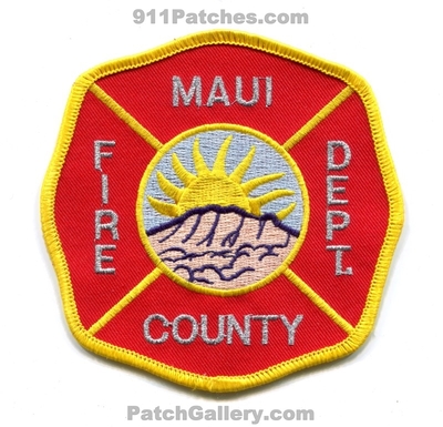Maui County Fire Department Patch (Hawaii)
Scan By: PatchGallery.com
Keywords: co. dept.
