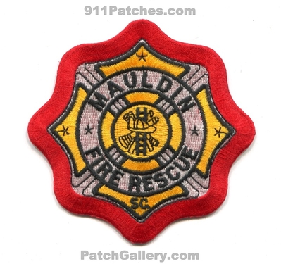 Mauldin Fire Rescue Department Patch (South Carolina)
Scan By: PatchGallery.com
Keywords: dept. sc