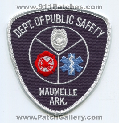 Maumelle Department of Public Safety DPS Fire EMS Police Patch (Arkansas)
Scan By: PatchGallery.com
Keywords: dept. d.p.s. ark.