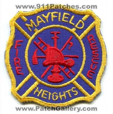 Mayfield Heights Fire Rescue Department (Ohio)
Scan By: PatchGallery.com
Keywords: dept.