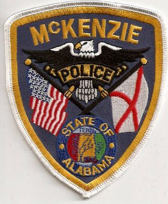 McKenzie Police
Thanks to EmblemAndPatchSales.com for this scan.
Keywords: alabama