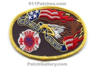 Meadowbrook Volunteer Fire Department Patch (Illinois)
Scan By: PatchGallery.com
