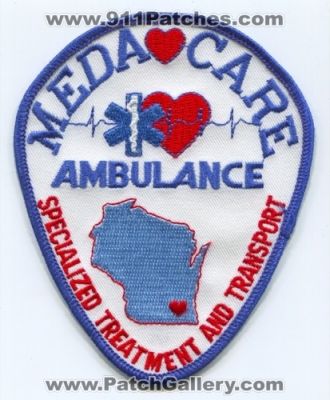 Meda Care Ambulance Specialized Treatment and Transport (Wisconsin)
Scan By: PatchGallery.com
Keywords: ems emt paramedic