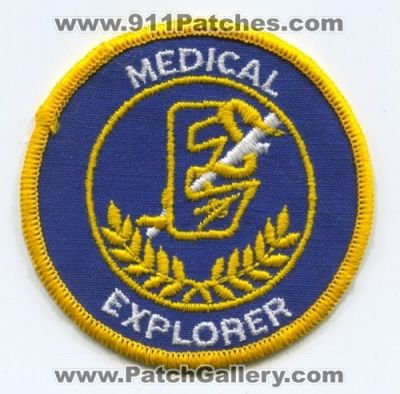 Medical Explorer Boy Scouts of America BSA (No State Affiliation)
Scan By: PatchGallery.com
Keywords: ems