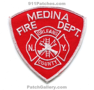 Medina Fire Department Orleans County Patch (New York)
Scan By: PatchGallery.com
Keywords: dept. co.