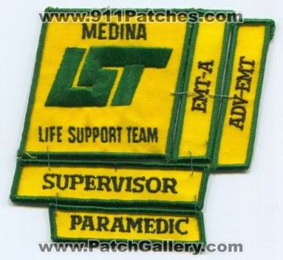 Medina Life Support Team LST EMT-A Adv-EMT Paramedic Supervisor Patch (Ohio)
Scan By: PatchGallery.com
Keywords: ems ambulance